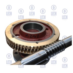 Przełożenie reduktora R-4, ślimak/ślimacznica