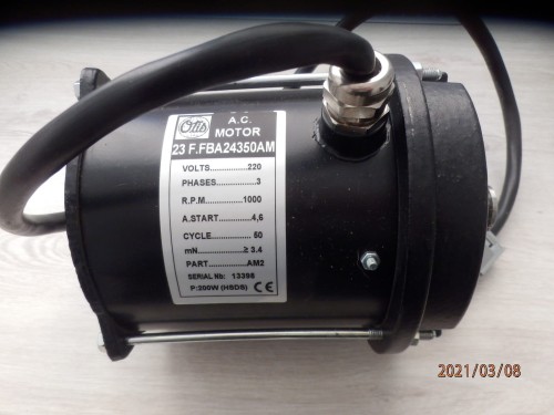 Silnik drzwi 220V 50Hz (200W) HSDS FBA24350AM1  .JPG