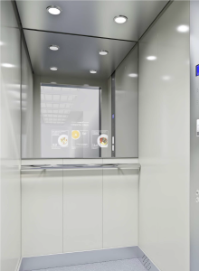 Lustro interaktywne wyświetlające treści reklamowe