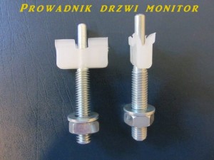 Prowadnik drzwi suwanych pasujący do drzwi Monitor